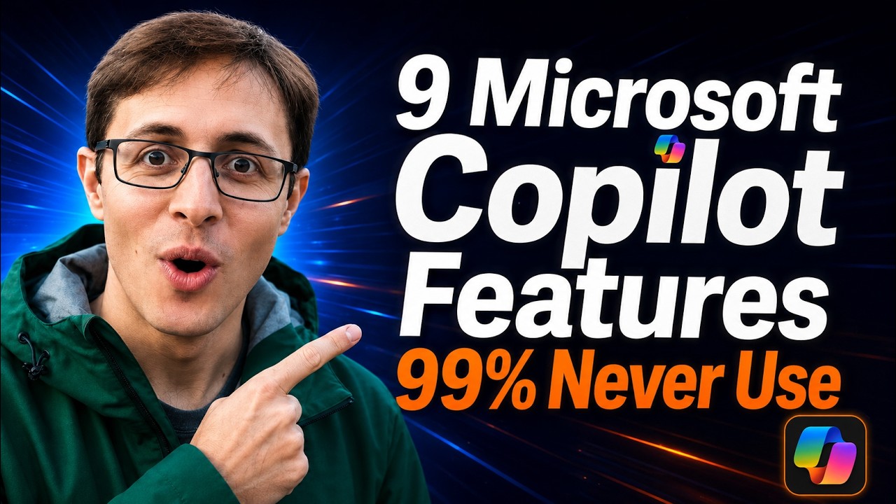 9 Microsoft Copilot Features Your Company Paid For (That Most Professionals Never Use) 💬 Comment AI below and I'll s...