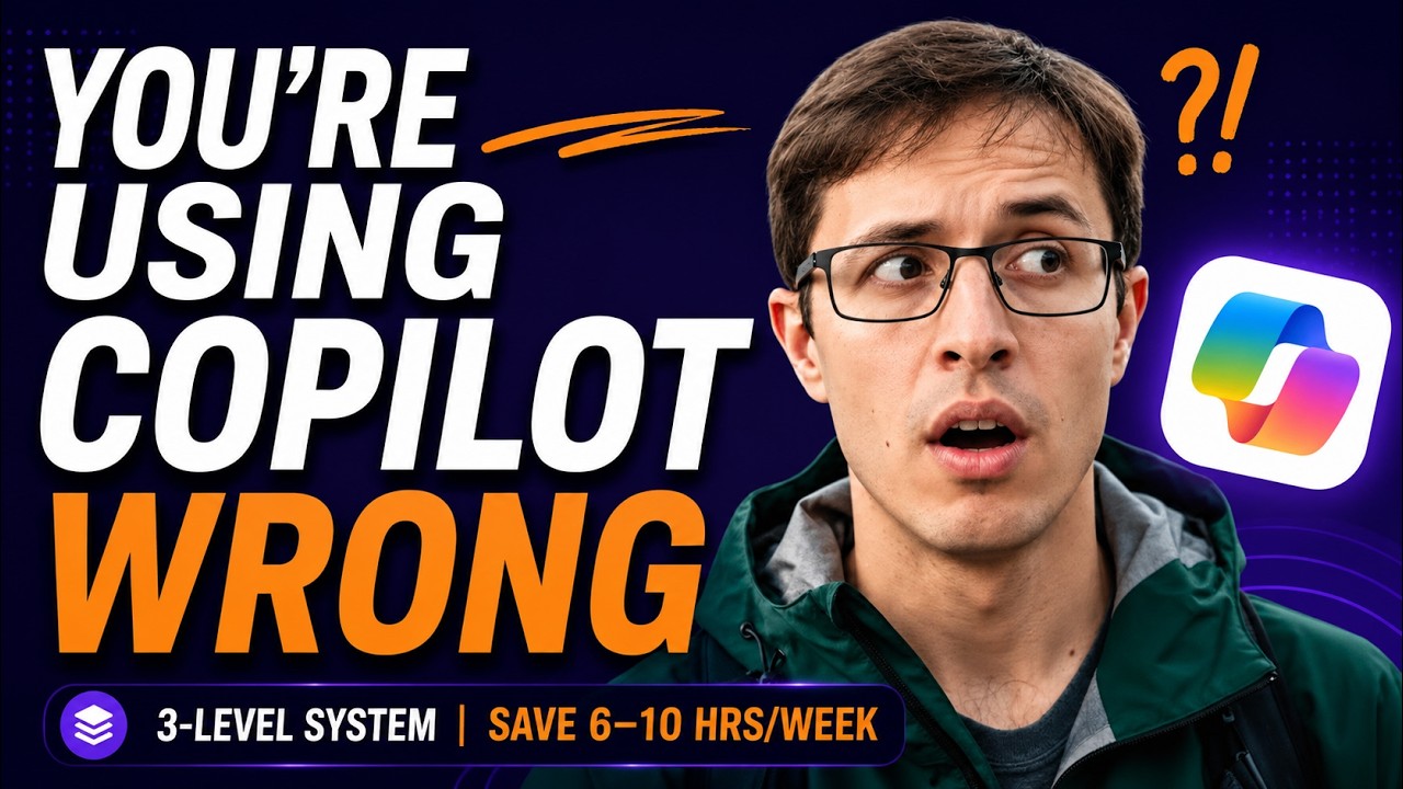 Microsoft Copilot Is Saving Me 6–10 Hours a Week — Here's Exactly How ▶️ Watch more AI workflows: • AI at Work: Pract...
