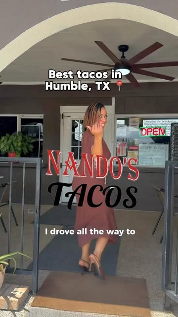 Drove 27 minutes for tacos and I’d do it again tomorrow 🌮 Nando’s Tacos in Humble is the kind of spot you only find...