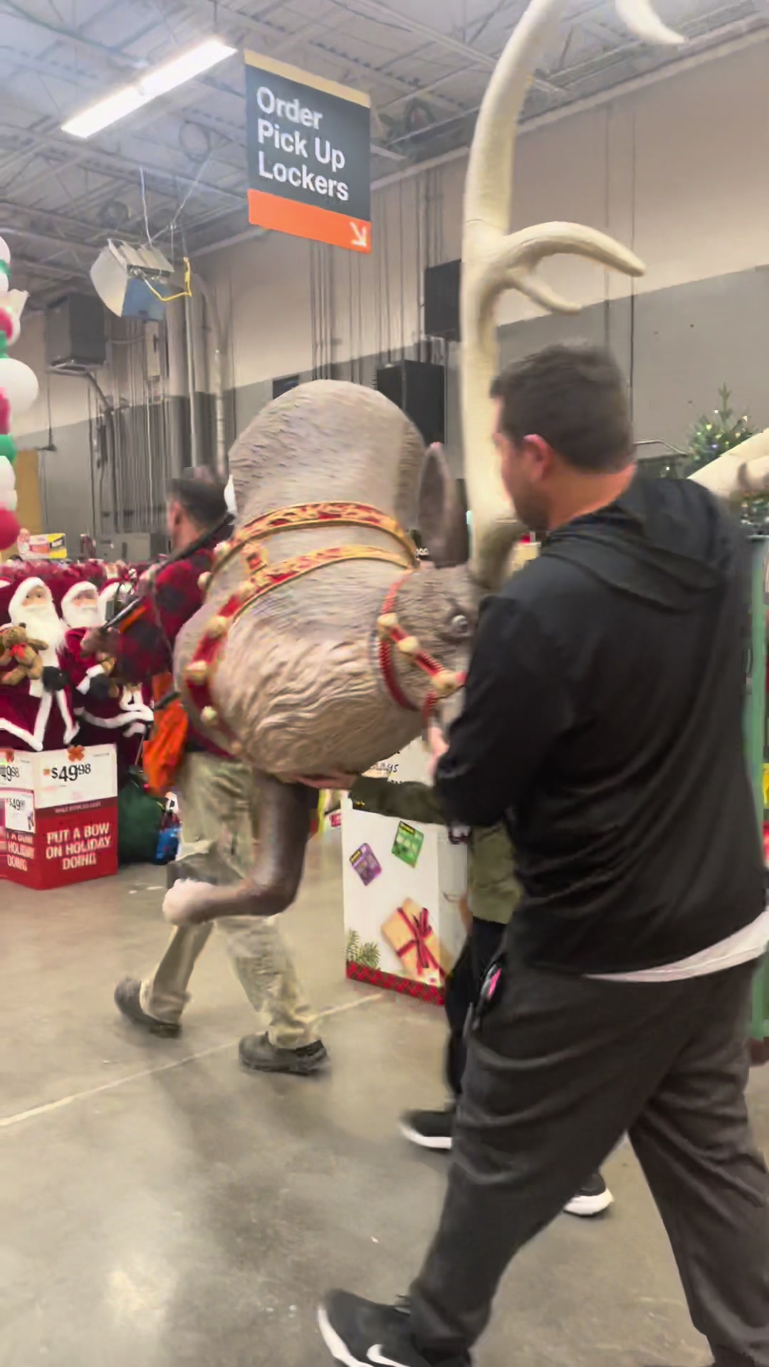#homedecor #homedepot #christmas #fy #foryourpage #reindeer #christmasgift #chrsitmaslights #christmas2024 #texas #di...
