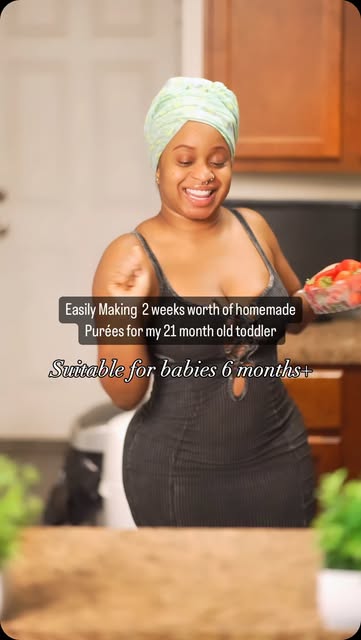 Here’s how I prep and store @vizionsview fruits and veggie purées pouches that last him for 2 weeks. 🥰 Everything I...