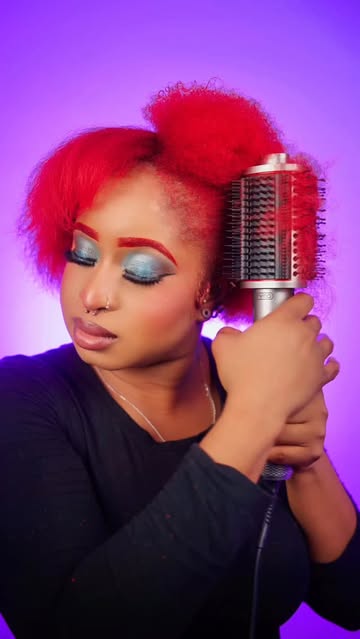 Blow drying & straighten my colored hair, without fear of heat damage is a no brainer for me! @tymo_fashiontech “Air...