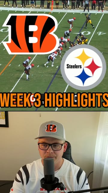 Bengals vs Steelers Week 3 Highlights!
