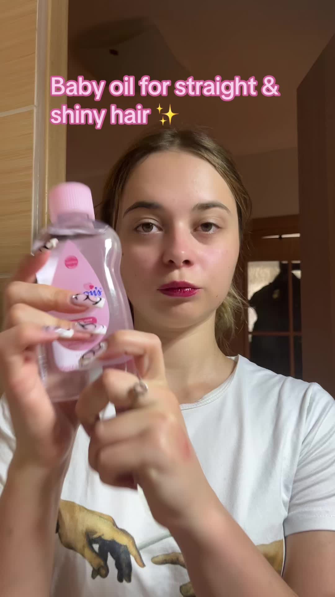 Baby oil for hair #babyoil