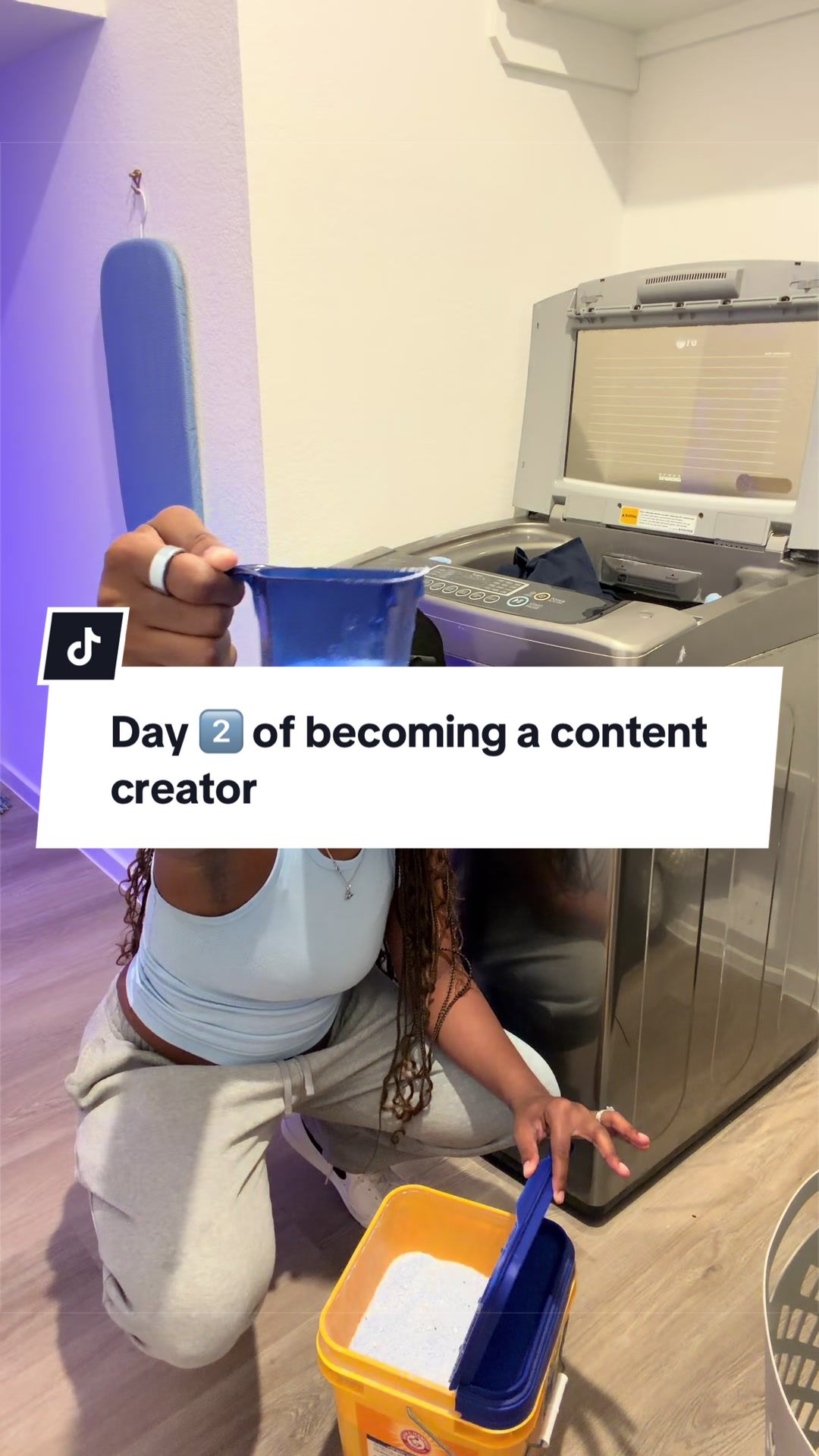 Day 2️⃣ of being a new content creator #fyp #cleantok #post