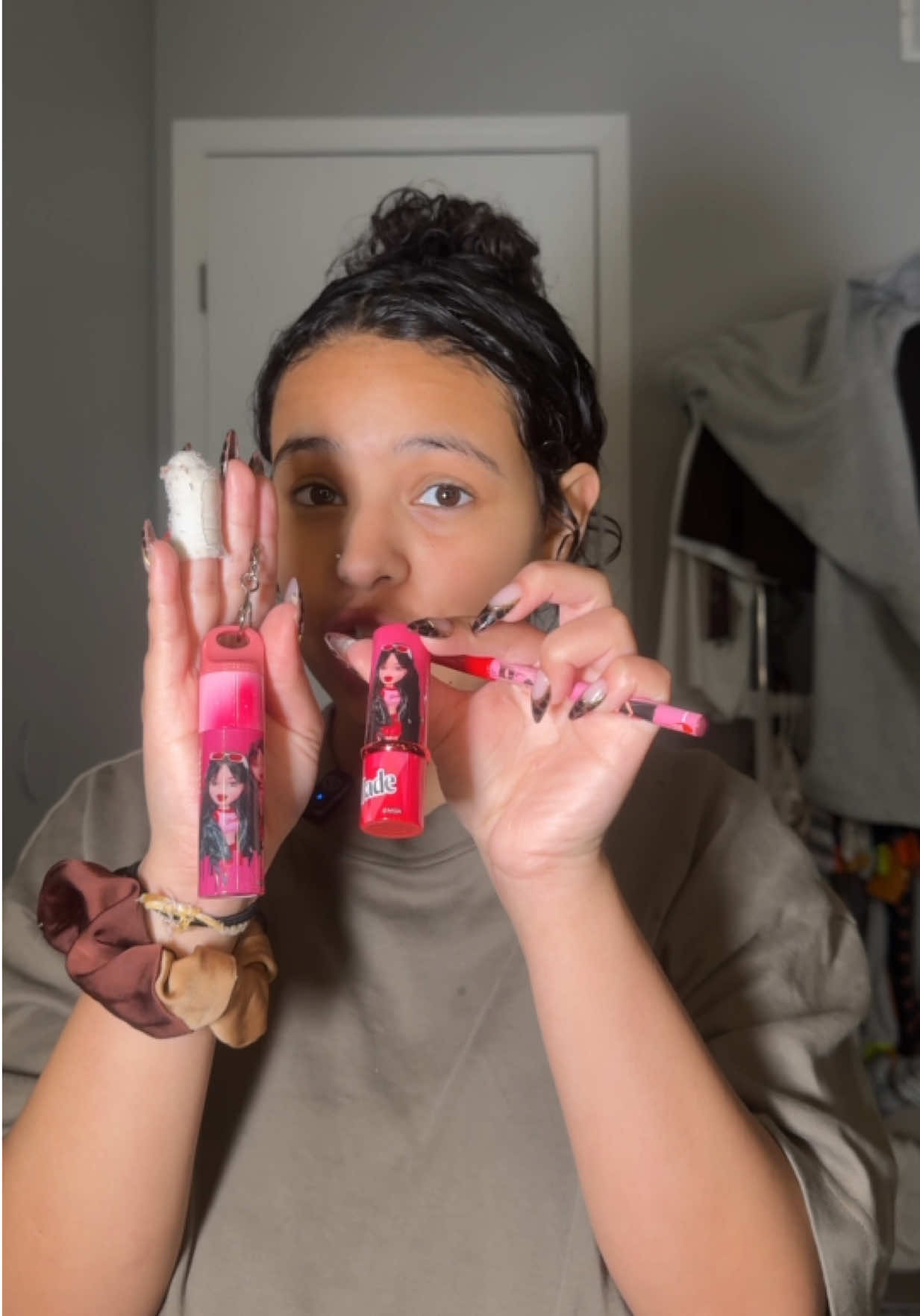 ✨GlamLite Brats Lip Combo✨ OBSESSED!! #glamlite #lipcombos #fyp #makeup #lipcombotutorial @Glamlite