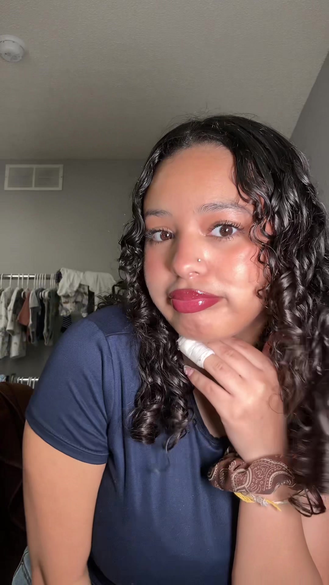 ✨Quick Grwm!✨ Was in a RUSH! #melani #maybelline #elf @Maybelline NY @elfcosmetics