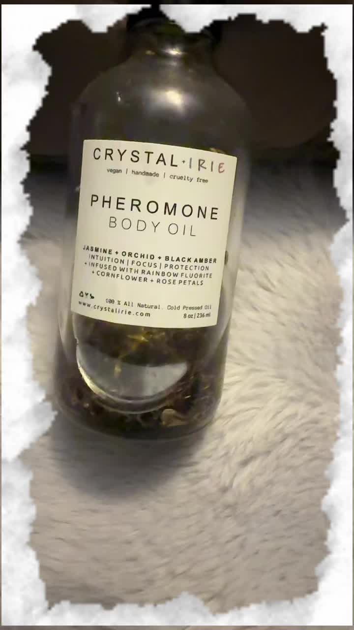 Crystal Irie Pheromone Body Oil #crystalirie #bodyoil @Crystal + Irie still my favorite body oil.