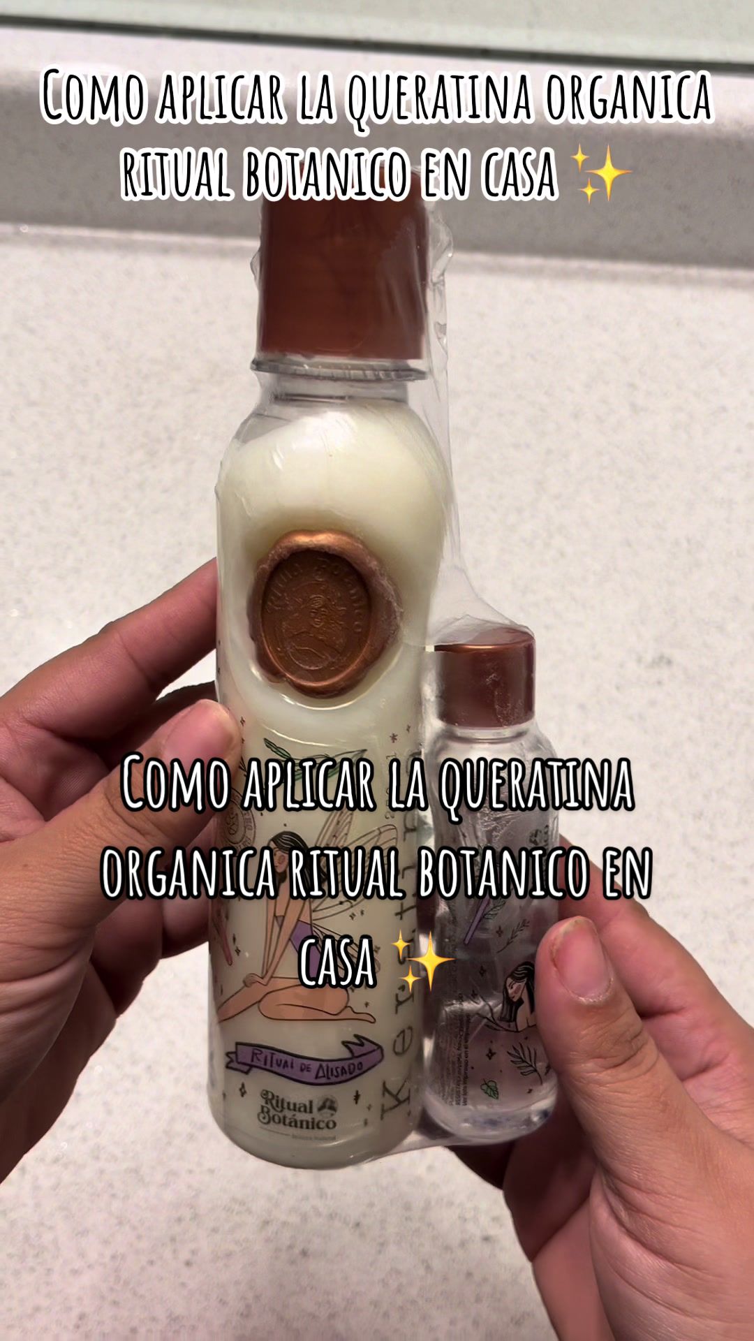 Aprende a aplicar la keratina orgánica Ritual Botánico en casa con este tutorial paso a paso. Consigue un cabello lis...