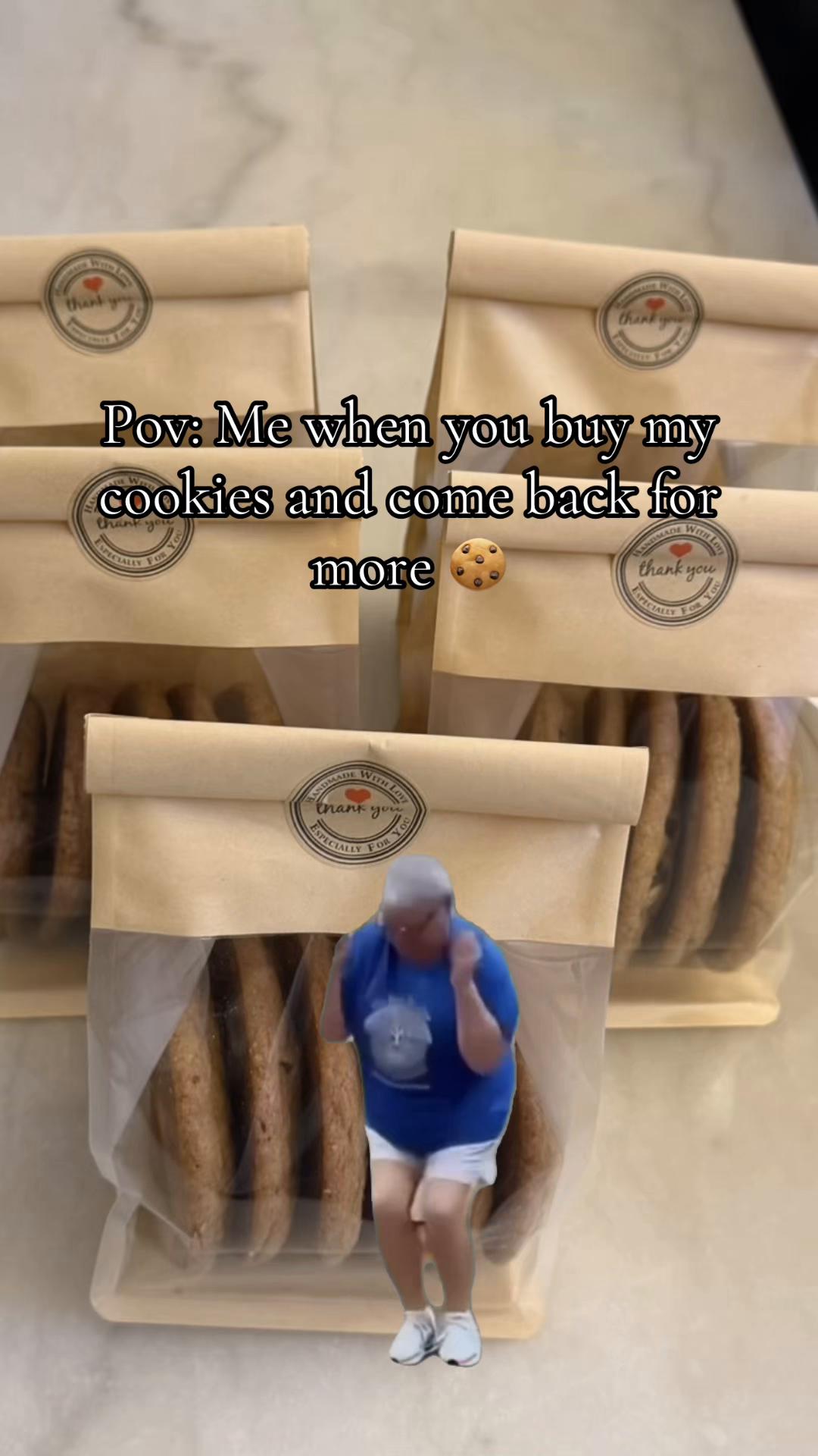 Freshly baked cookies today! I have 5 bags left. If you’re in Virginia Beach and want some yummy treatsies, drop a co...