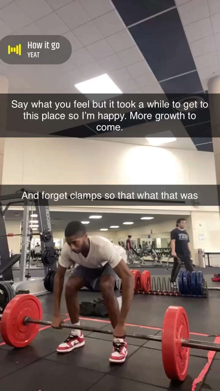 Platform work: Squat, Power Clean
