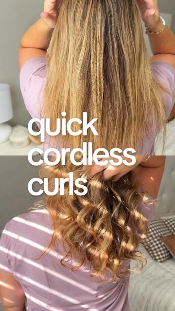 absolutely cannot gate keep this @flownhair GoCurl Pro! no more forgetting to unplug my curling iron or burning my fi...