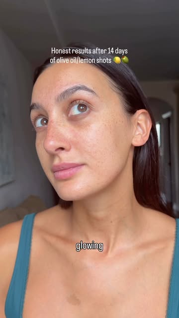 14 days of taking an olive oil/lemon shot, here are my honest results. If you’ve taken them, let me know how you felt...