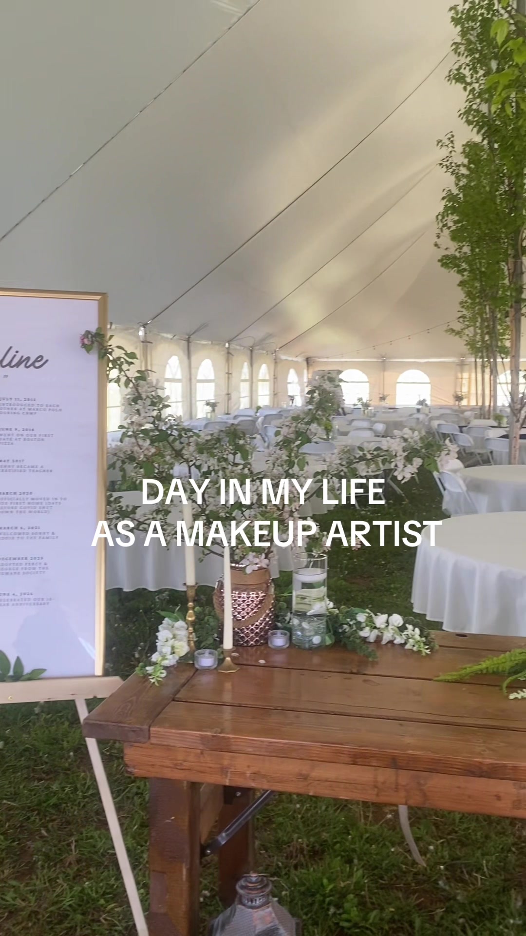 Spend the morning with me as a professional makeup artist 🤍 Forgot to record two reactions of the makup at the end �...
