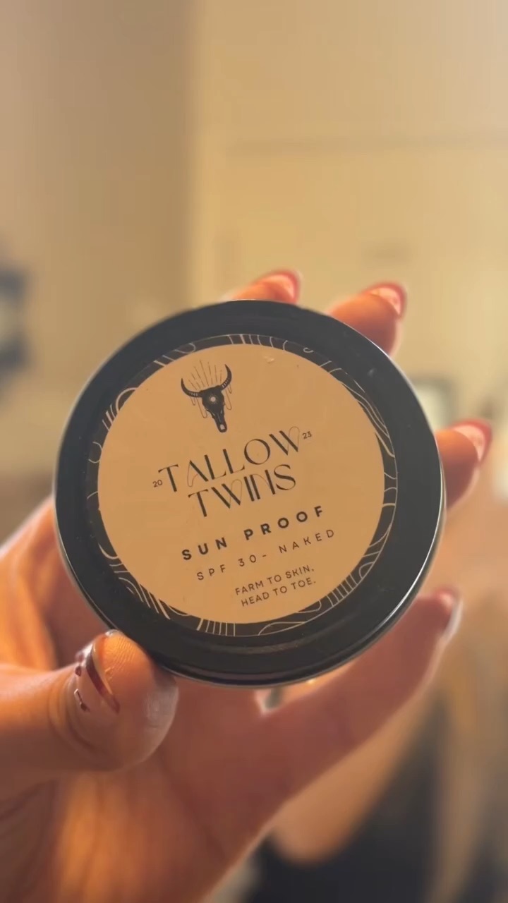 Beef Tallow Sunscreen