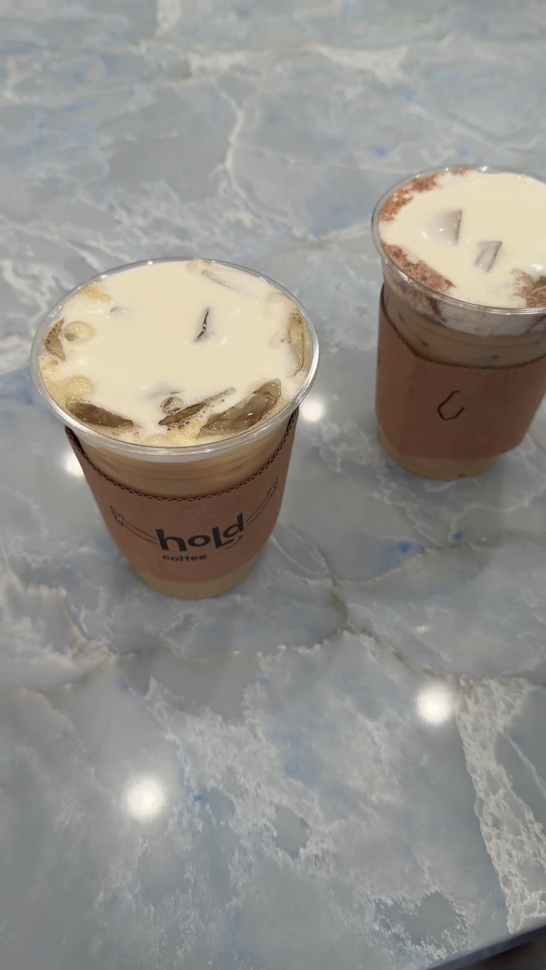 Hold Coffee, West Covina CA 5⭐️ sooo good! Their foam is really good🤤 #westcovina #coffeetiktok #coffee #smallcoffee...
