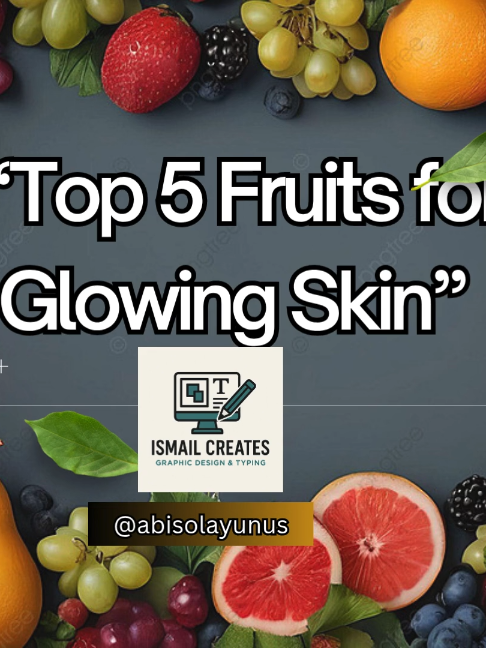 🍓🍊🍉 Want naturally glowing skin? ✨ Your skin deserves good nutrition too! Discover 5 delicious fruits that can sup...