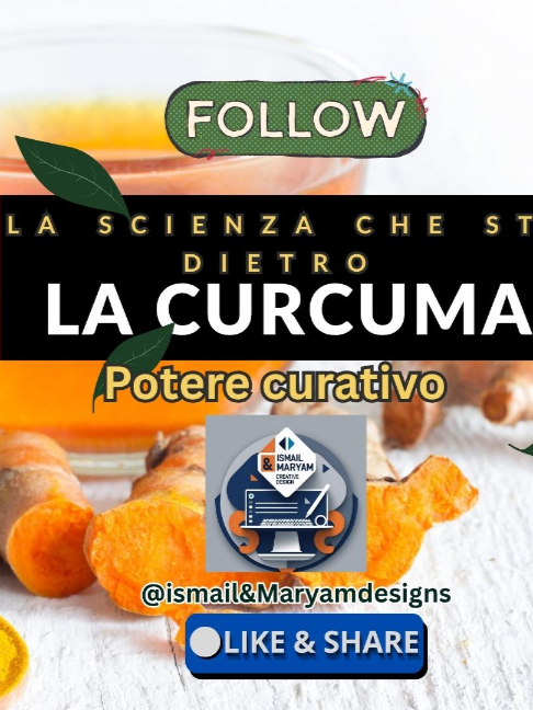 🌿 I benefici della curcuma La curcuma è una spezia conosciuta da secoli e contiene curcumina, un composto naturale d...
