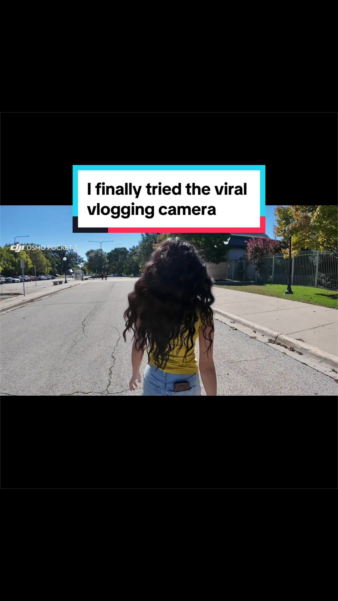 I finally tried the viral vlogging camera !!! @DJI Official 🤍 And I love it!!!! 🤎🤎 This tiny camera shoots 4K and...