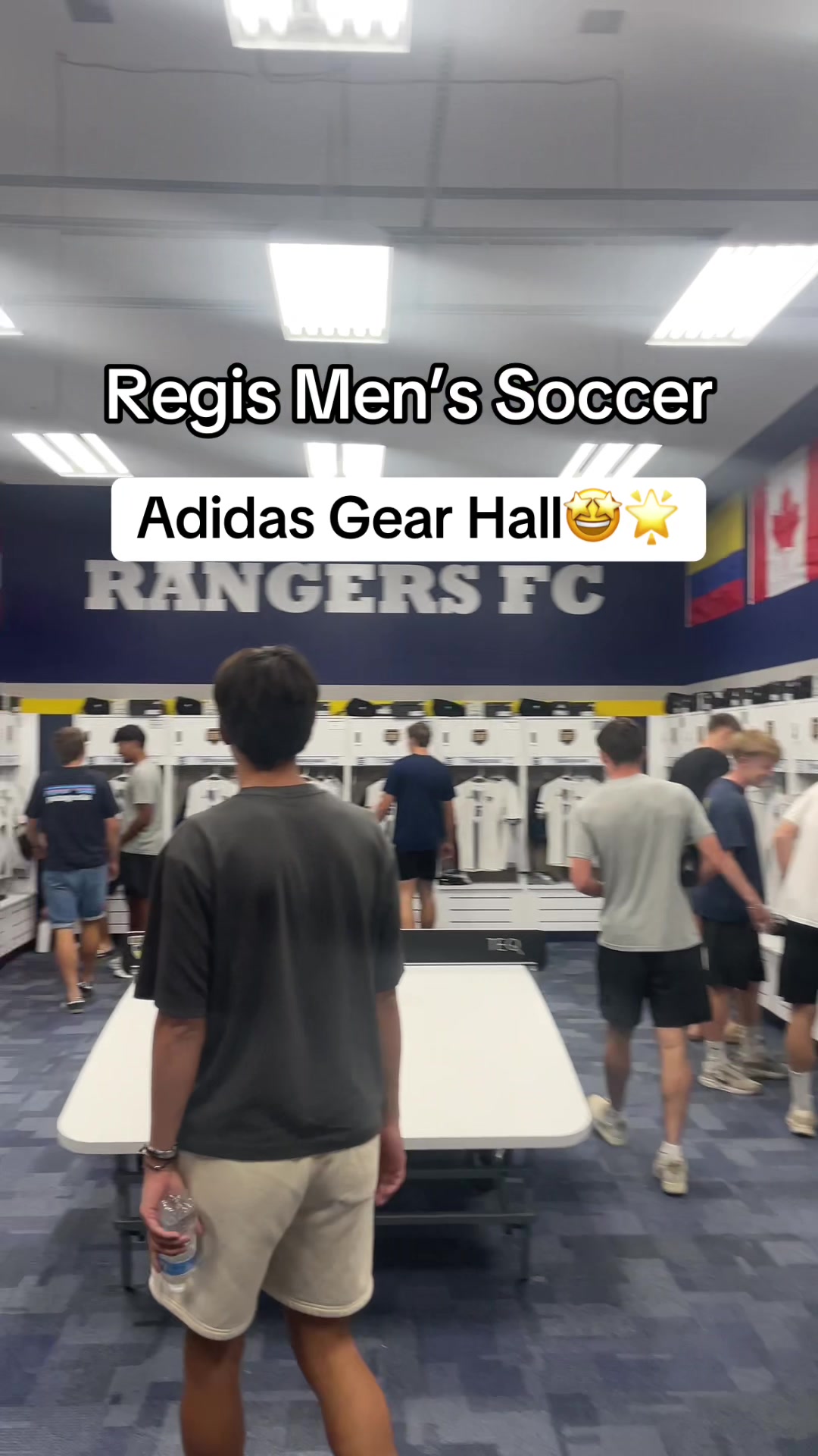 Nothing better than an adidas gear hall🤩 Rate the gear from 1-10🤔 #athlete #ncaa #adidas #gear #hall