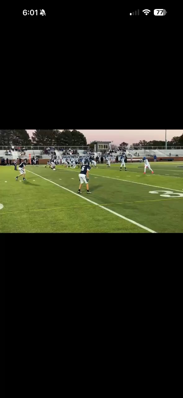 Me playing a sport