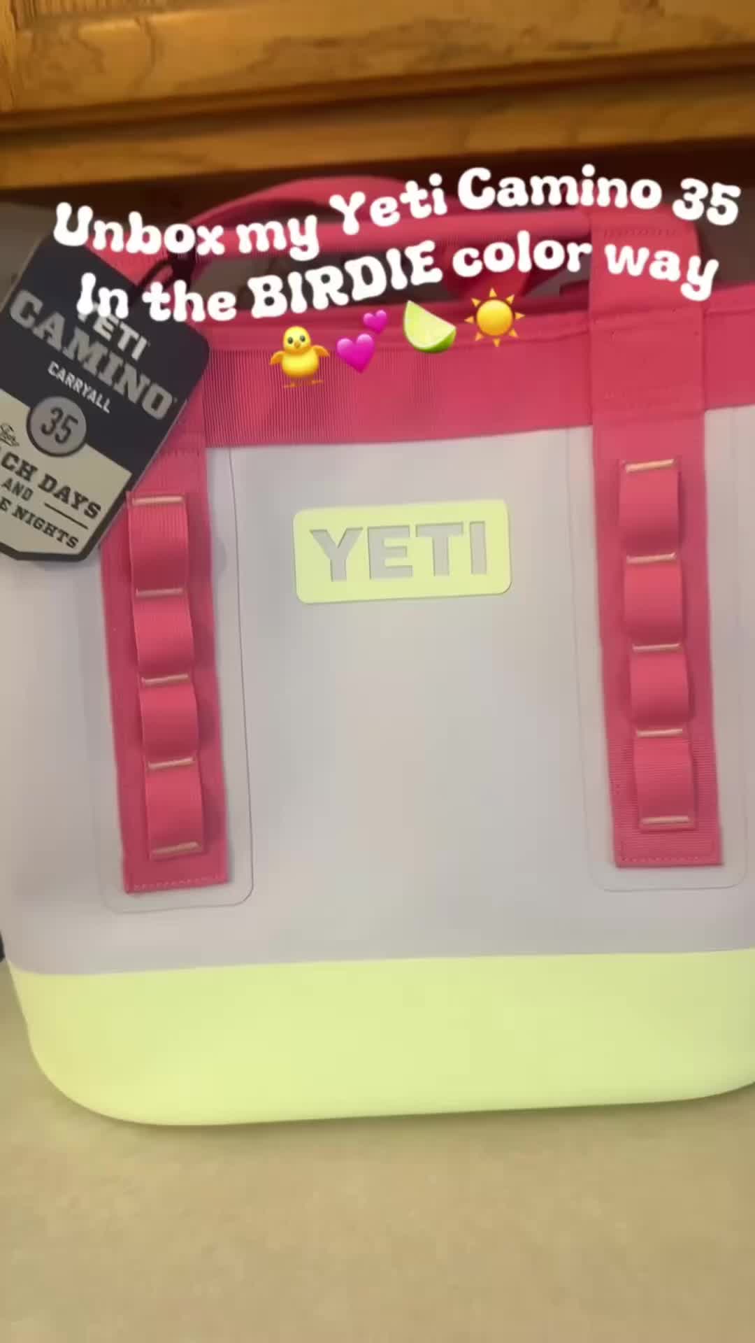 Heavy on the heading for blue skies 🌊☀️🍋‍🟩🏝️💕 I’m OBSESSED @YETI 🫶#yeticamino #birdieyeti #camino35 #yeti 🦋 Ye...