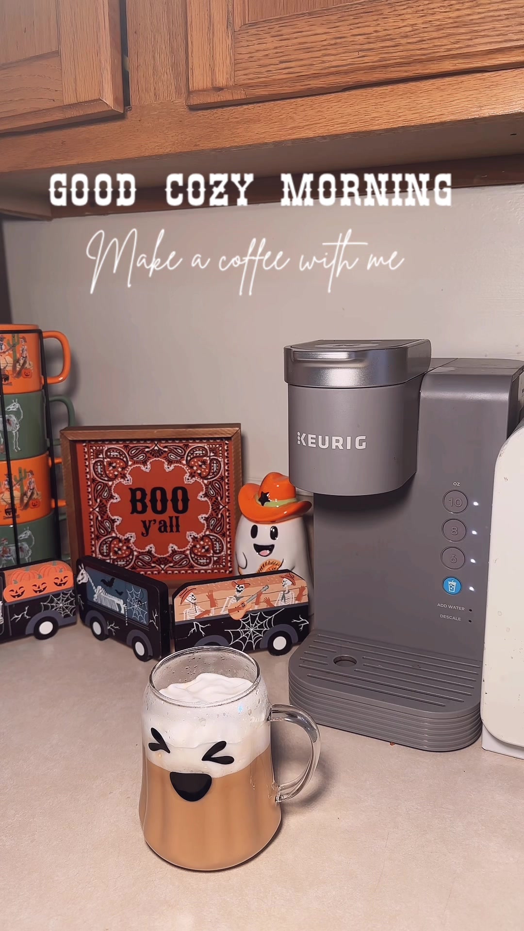 Good morning on this beautiful fall morning 🍂🧡 #coffee #coffeetok #makeacoffeewithme #CapCut #toddlermom #westernha...