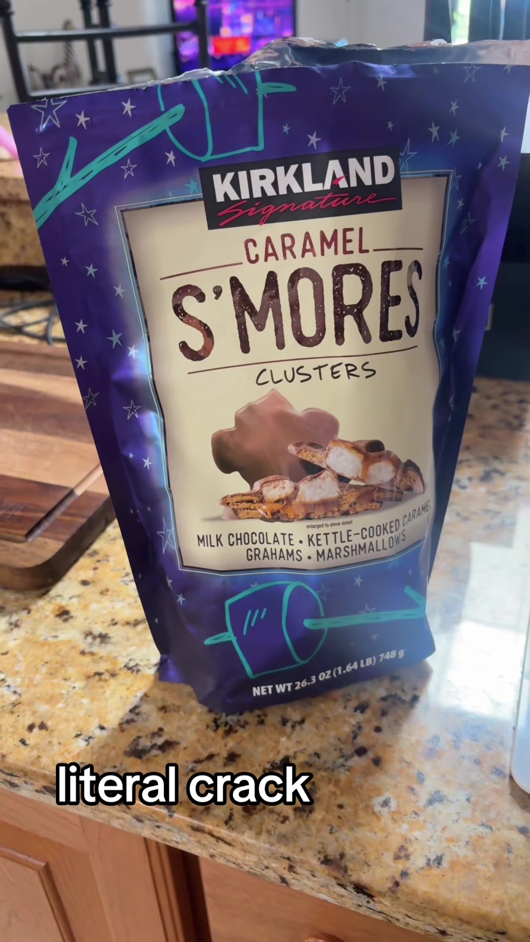 SO GOOD. idk what kind of caramel they put in here but i crave this crap @Costco Wholesale #costcofinds #fyp #viral