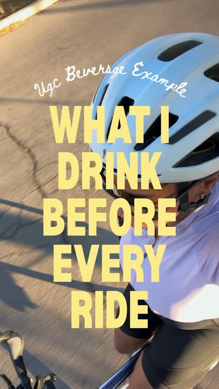What I Drink Before Every Ride