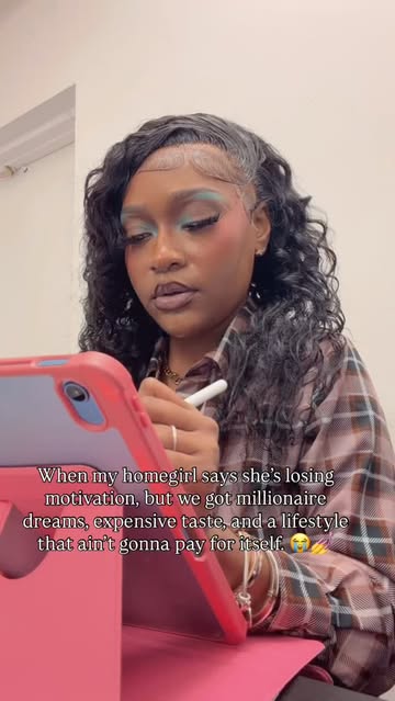 Girl, we did NOT come this far just to give up now! 😭💰 We got businesses to build, goals to accomplish, flights to...
