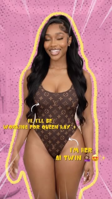 👑✨ MEET QUEEN KAY’S AI TWIN! 💕🤖 POV: You created an AI version of yourself so you can be booked, busy, building bu...