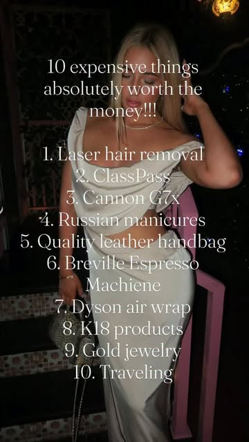 10 expensive things absolutely worth the money!!!!