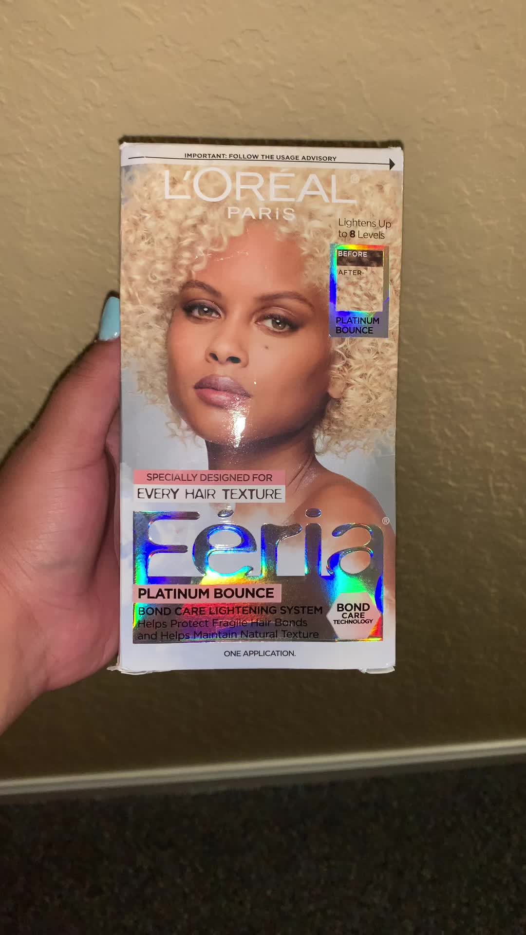 #Feria #lorealparis #platinumblonde #dye #hairdyetransformation #hairdye #Before #After #sistersbereviewing #hairrevi...