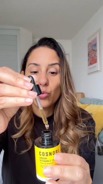 Nunca había utilizado vitamina C para el rostro! #skincare #vitaminac🍊 #cosnori @cosnori_global