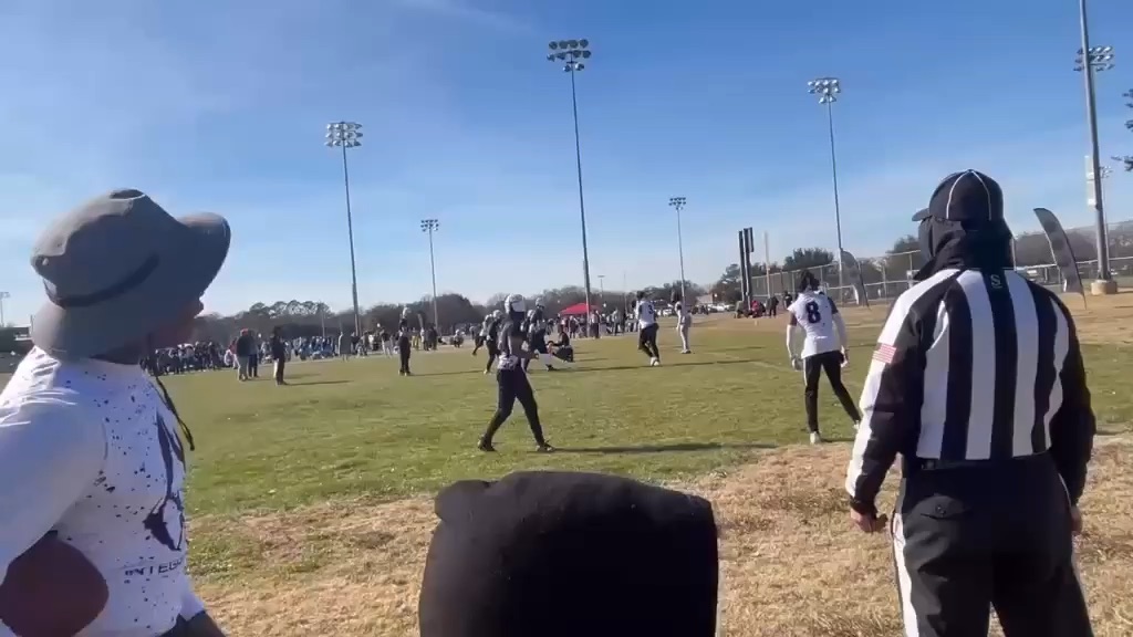 Young football player