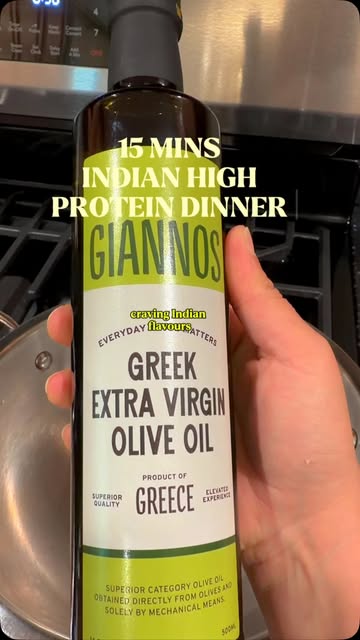 15-minute Indian High-Protein Dinner for when you have ZERO time to cook 🤌✨ When you’re craving warm Indian flavors...