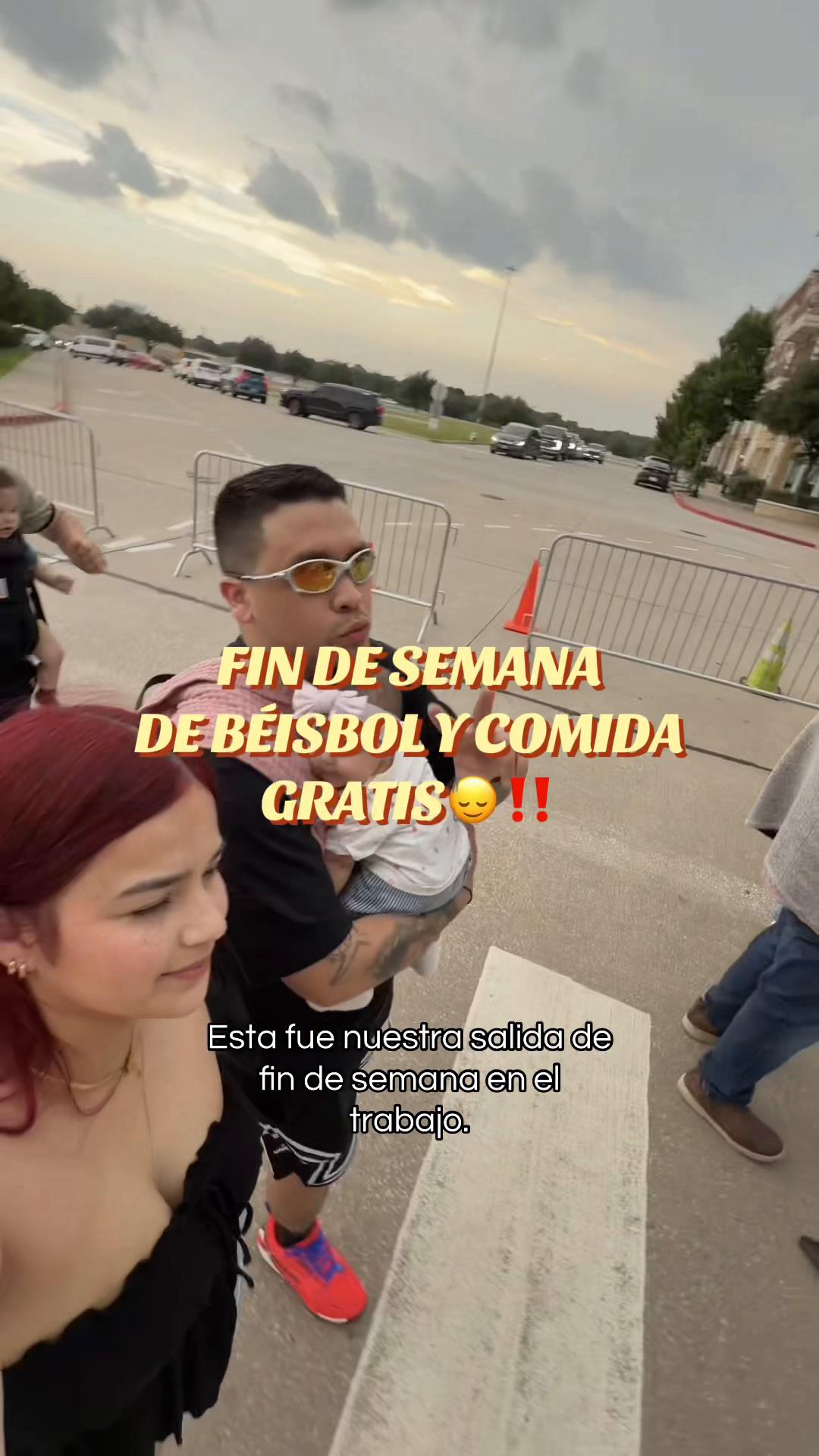 Vlogsito de fin de semana🙂‍↕️. #friscotx#familia#papasprimerizos#beisbol#allyoucaneat