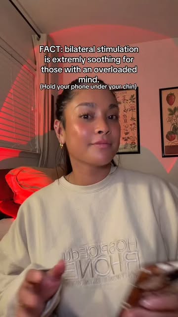 Nightly brain massage 💆‍♀️ #fyp #8d #bilateralstimulation #ad #wellness