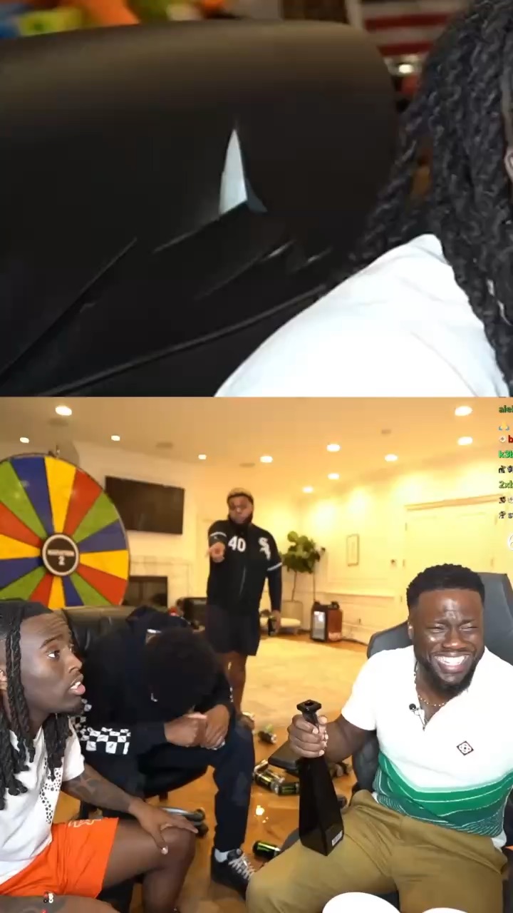 Kevin hart gets pressed then tgis happend