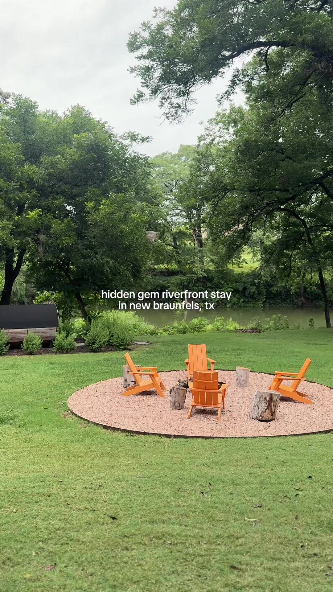 a weekday getaway in new braunfels at ☀️ we spent our time going back and forth between the river, the pool and the s...