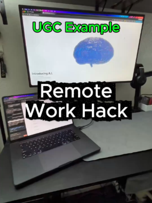 POV: you finally stop alt-tabbing 400 times a day 🖥️ Remote work hack that actually holds up: a portable second moni...