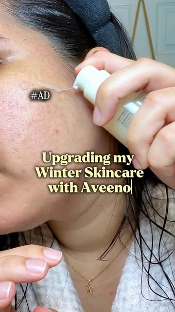 #ad Fall is the perfect time to refresh your skincare routine 🍂 I’ve been loving the Aveeno Calm + Restore Triple Oa...