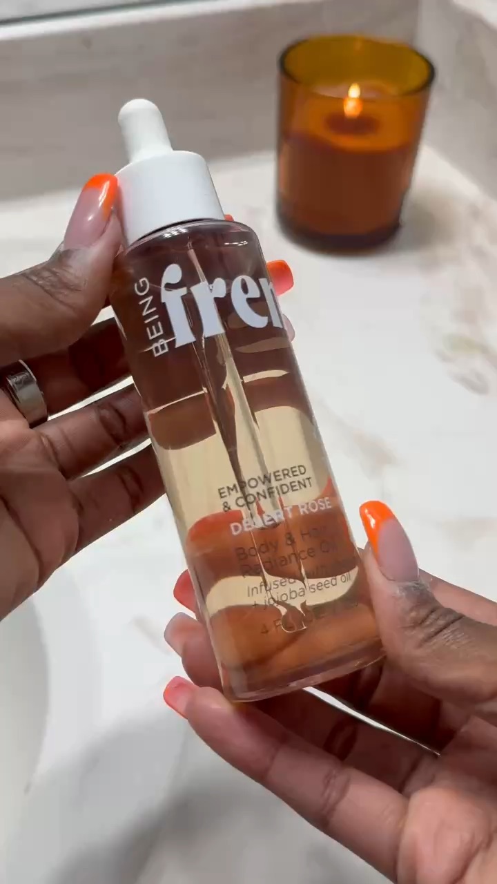 Beauty & Self-Care UGC | Being Frenshe Body Oil