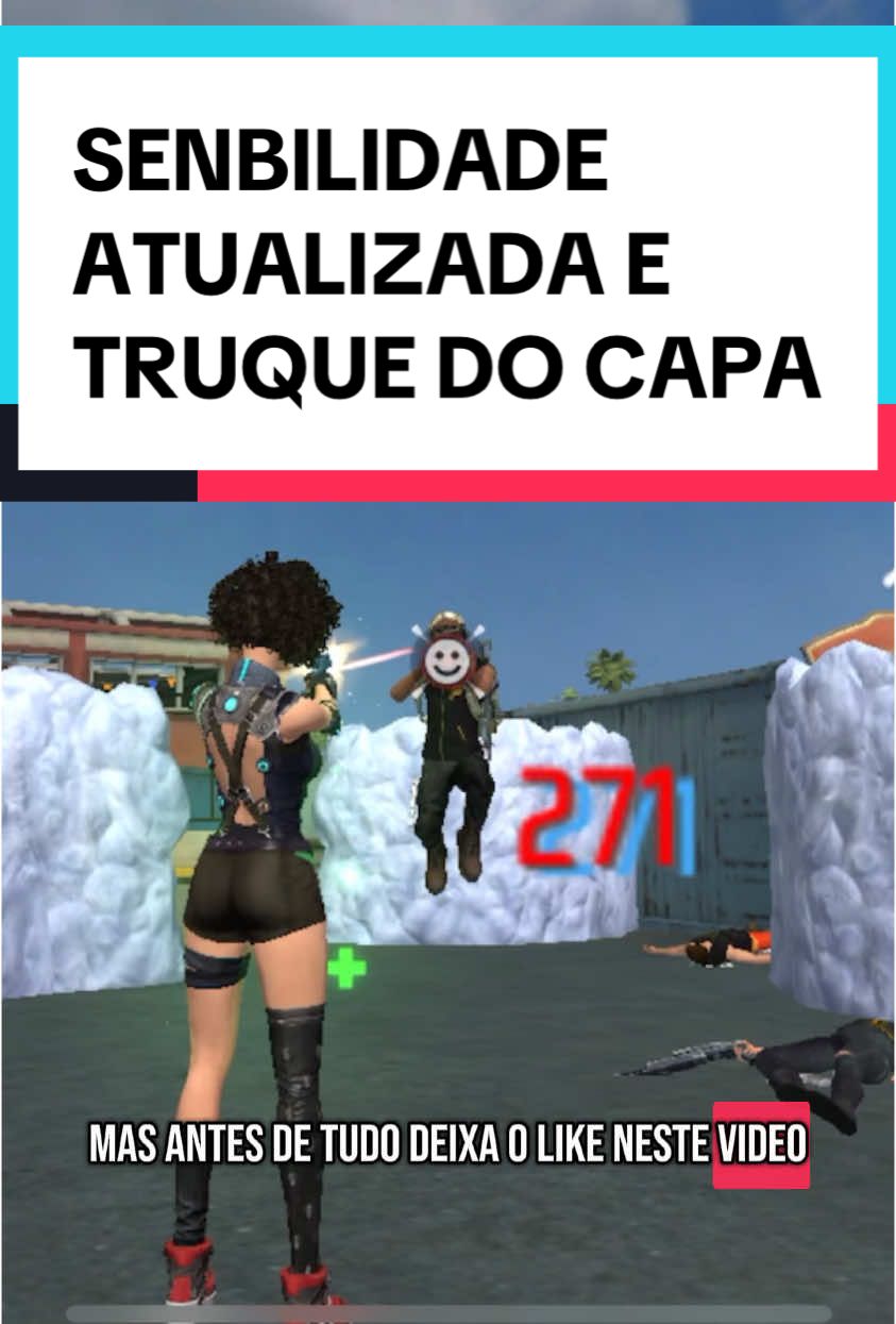 A responder a @Mafiosa_ff20 Truque,segredo e sensibilidade atualizada para dar mais capa no FreeFire. #vaiprofycaramb...