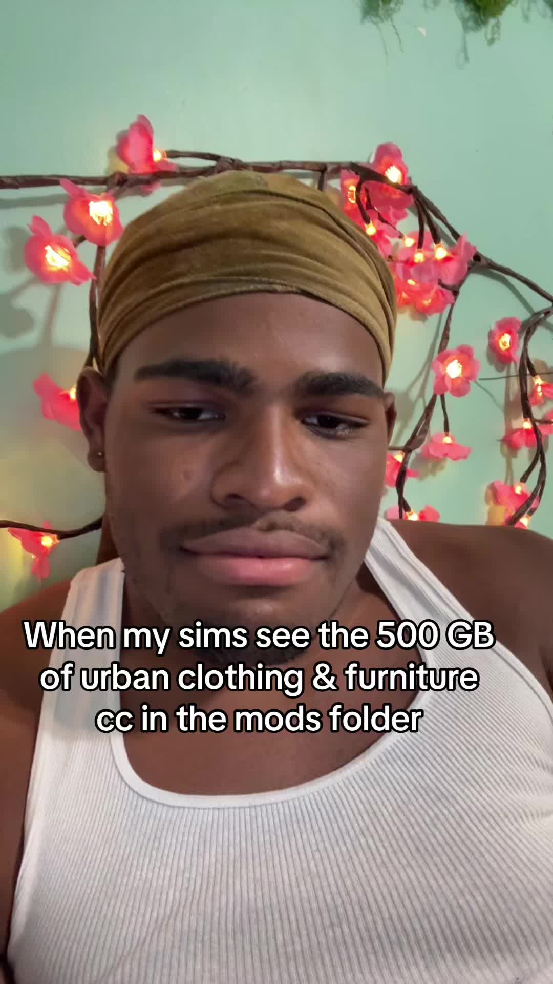 right next to 300 GB of hair…❤️ #da_bigern #sims4 #mlm #fyp #birminghamalabama #viral #gaming #sims4mods