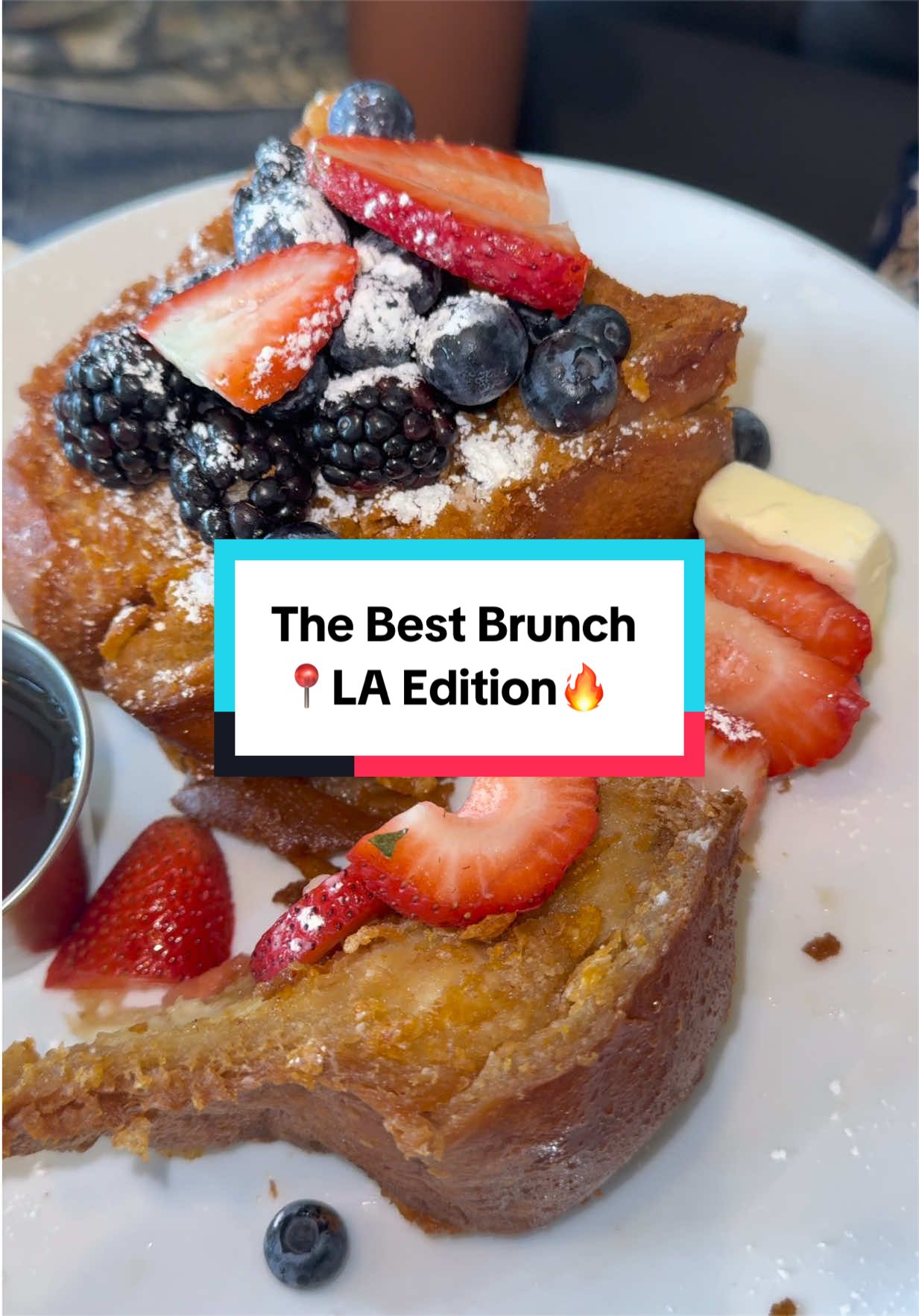 The best new brunch just came to LA. I was honestly so shocked because everything we ordered hit a spot I never knew...
