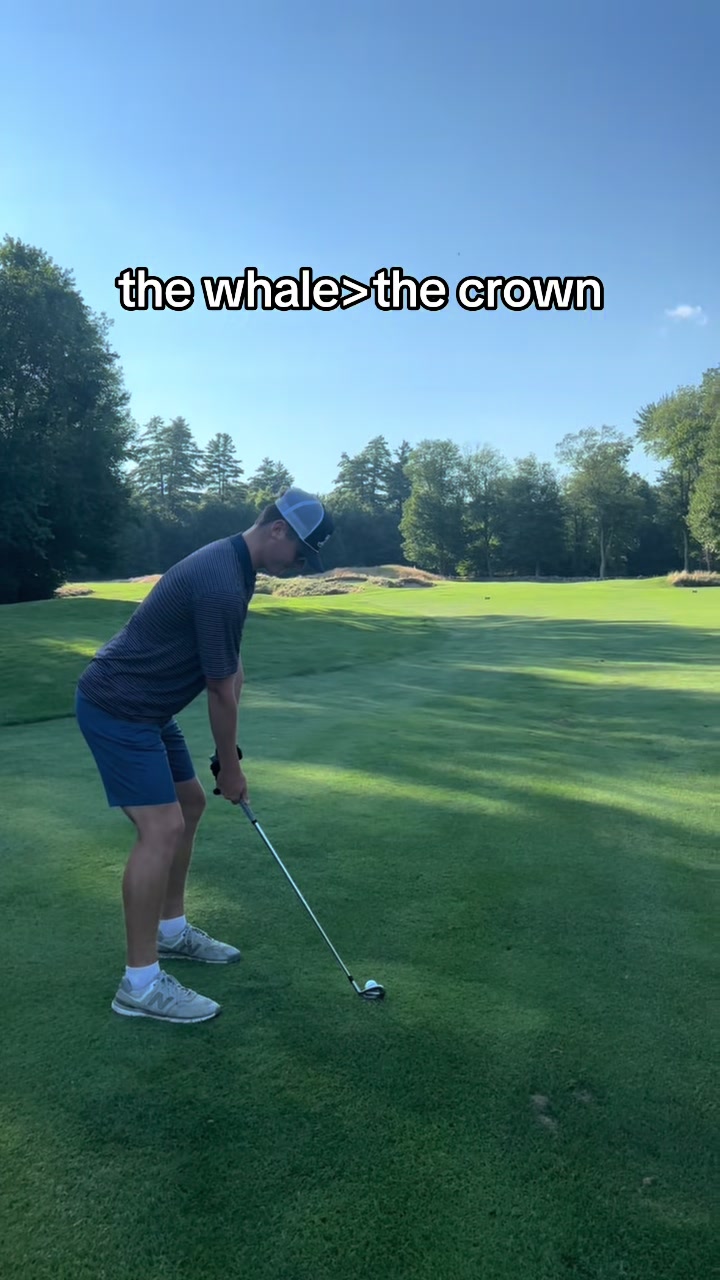 not crazy to say that #golf #pm #thewhale #golftiktok #thecrown