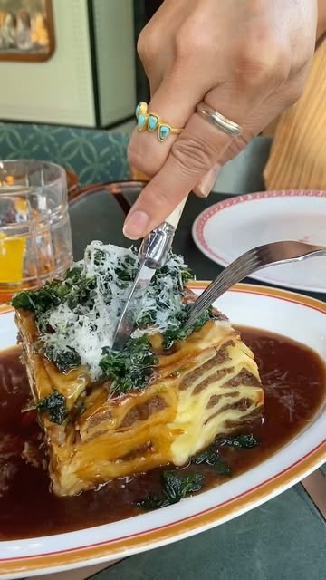 30 Layer Lasagna at Seneca’s, Downtown San Diego! 🍝❤️ #dinner #food #lunch #foodie #foodporn #instafood #delicious #...