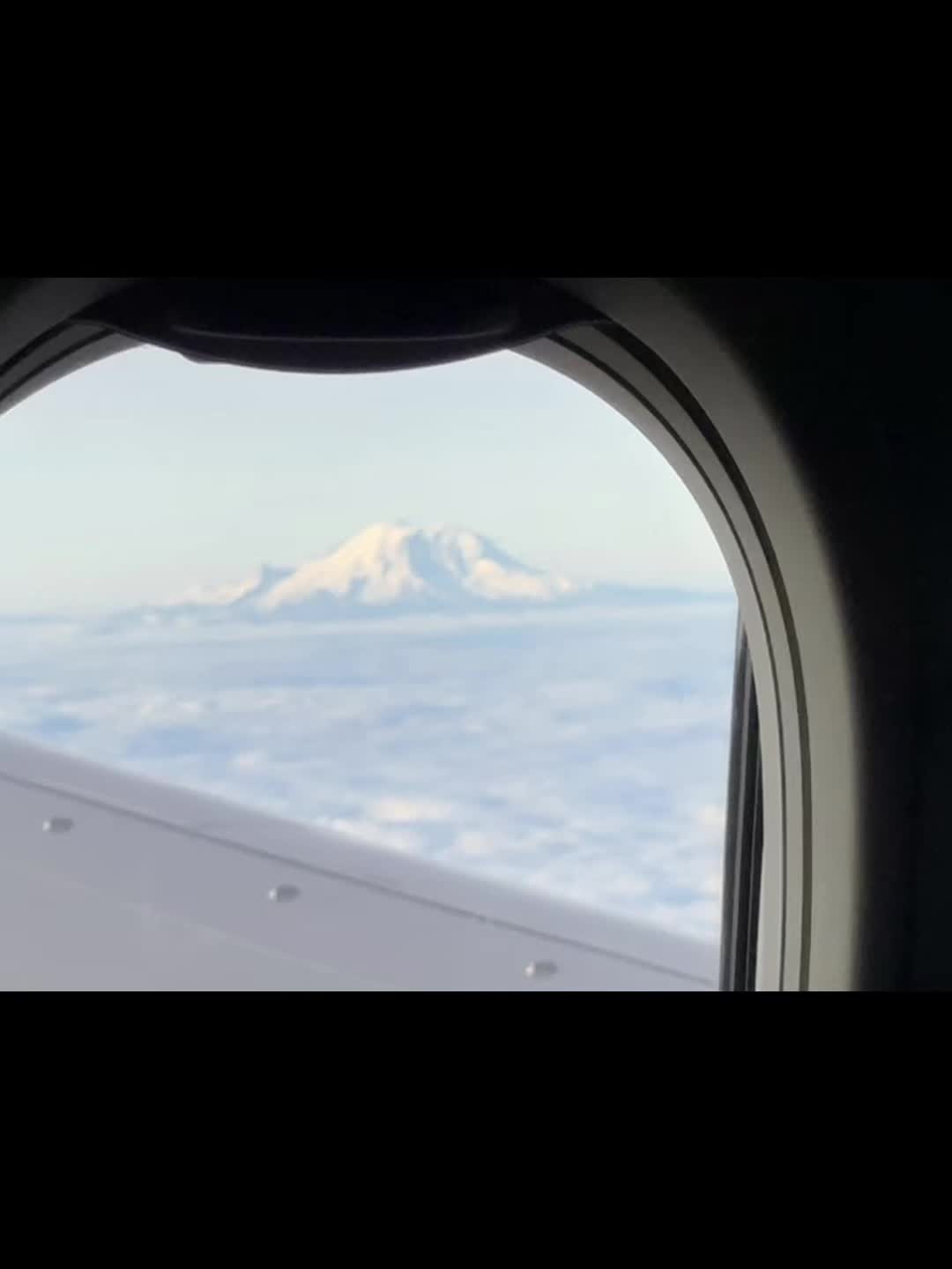 Mt. Raineer is beautiful!! 🌄 #seattle #mtrainier