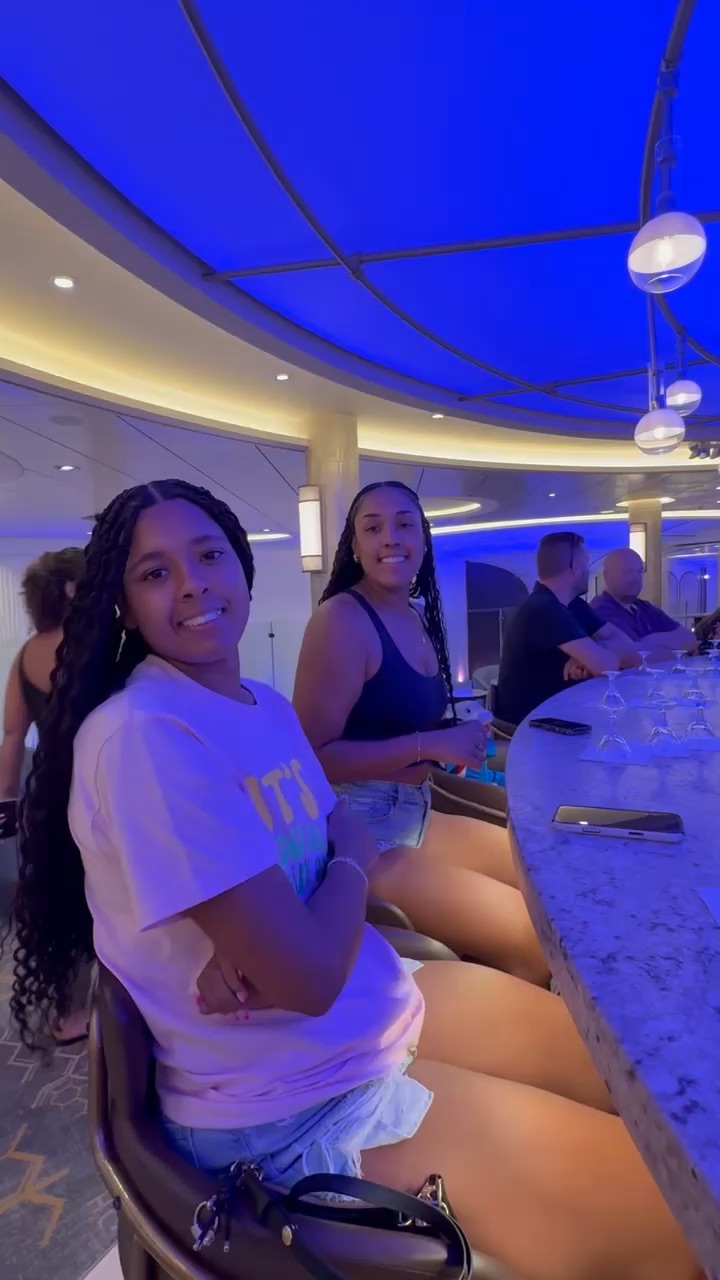 Enjoying family time
